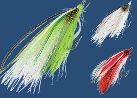 ProFish Fishskin Bucktail Teasers Extra Long 3/0 Qty 3