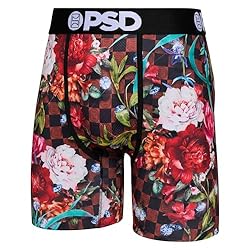 PSD Underwear Mens Boxer Briefs - Floral High 3