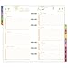 Day-Timer Planner Refill 2017, 2 Page Per Week, 3-3/4 x 6-3/4