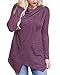 ChongXiao Womens Fashion Slash Shawl Long Sleeve Cardigan Blouse Tops Sweatershirt (FBA)