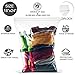 [10 Count] Extra Large Clear Plastic Reclosable Roaster Food Storage Bag -5 Gallons- 18