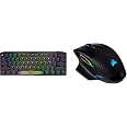 Corsair K70 PRO Mini Wireless RGB 60% Mechanical Gaming Keyboard + Corsair Dark Core RGB PRO SE Wireless Gaming Mouse