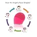 Quimat Sonic Facial Cleansing Brush and Face Massager, USB Charging & Vibrating Skin Care Tool for Reducing Acne and Exfoliating