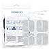 DONECO TENS Unit Pads 2X2 20 Pcs Replacement Pads Electrode Patches for Electrotherapy -Universally Compatible with Most TENS Machine Models