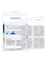 doneco 2" Square unidad de TENS Electrodos, 20 Pack Electro Almohadillas para TENS,...