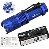 Sidiou Group 7W 300LM Mini CREE LED Flashlight Torch Adjustable Focus Zoom Light Lamp