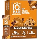 IQBAR Brain and Body Plant Protein Bars - Peanut