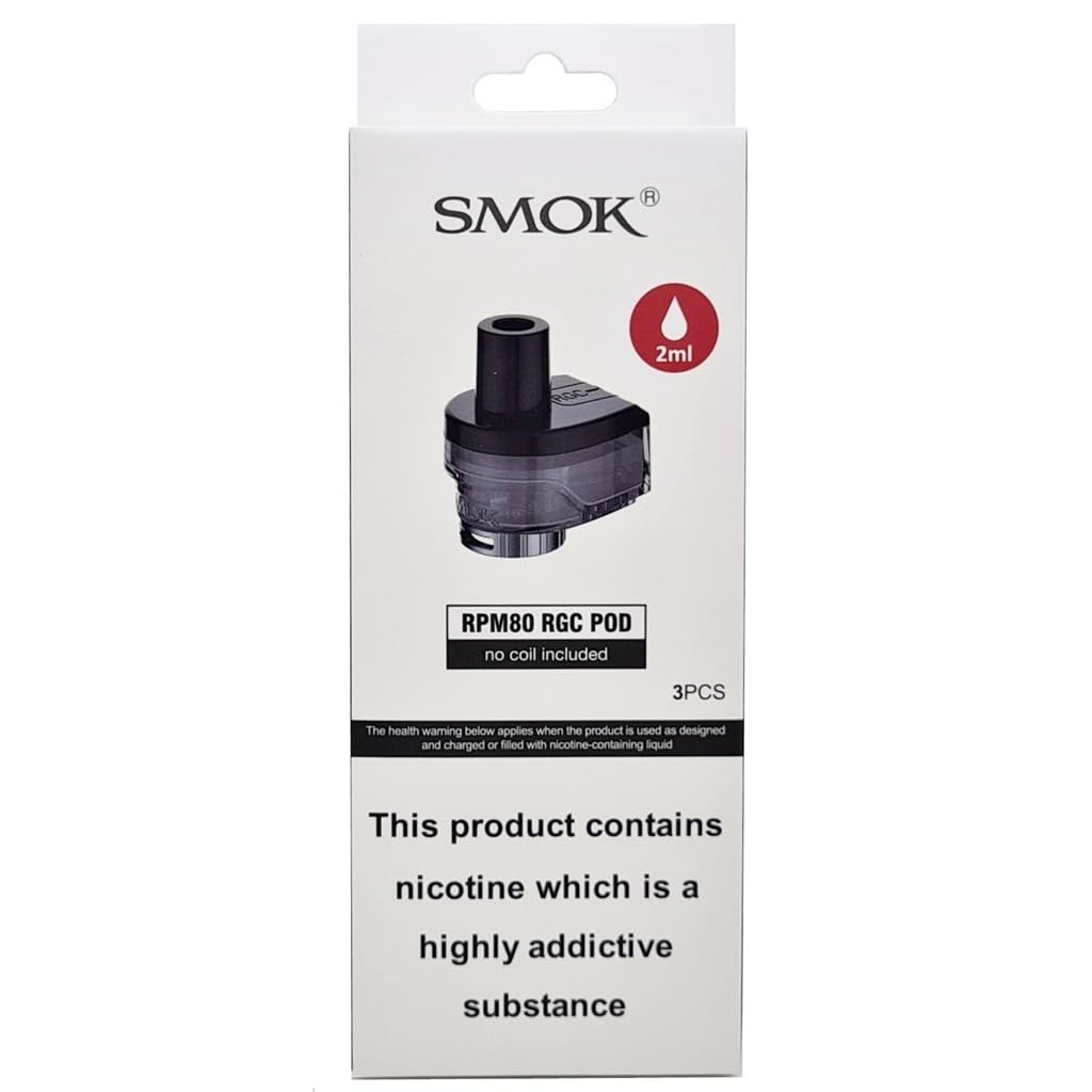 Smok RPM80 Replacement Pod - 3 Pack [2ml, RGC]