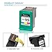 Valuetoner Remanufactured Ink Cartridge Replacement for HP 95 CD886FN C8766WN (2 Tri-Color) 2 Pack