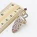 So Beauty Popular Fashion Crown Designs Ladies Girls Gorgeous Gold Mixed Metal Rhinestone Finger Tip Nail Rings#2