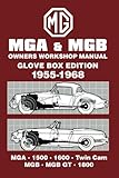 MGA & MGB Glove Box 1955-68 Workshop Manual (Brooklands Road Test Books)