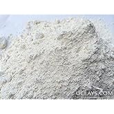 Kaolin Clay Powder (Grind) Edible Natural for Eating (Food) and Facial Detox, 8 oz (210 g), us