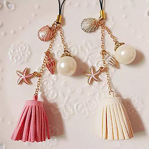 Pearl Charms Pendant, 20pcs Pearls Dangle Charms Pearl Crown Beads Jewelry Making Charms - Thumbnail 5