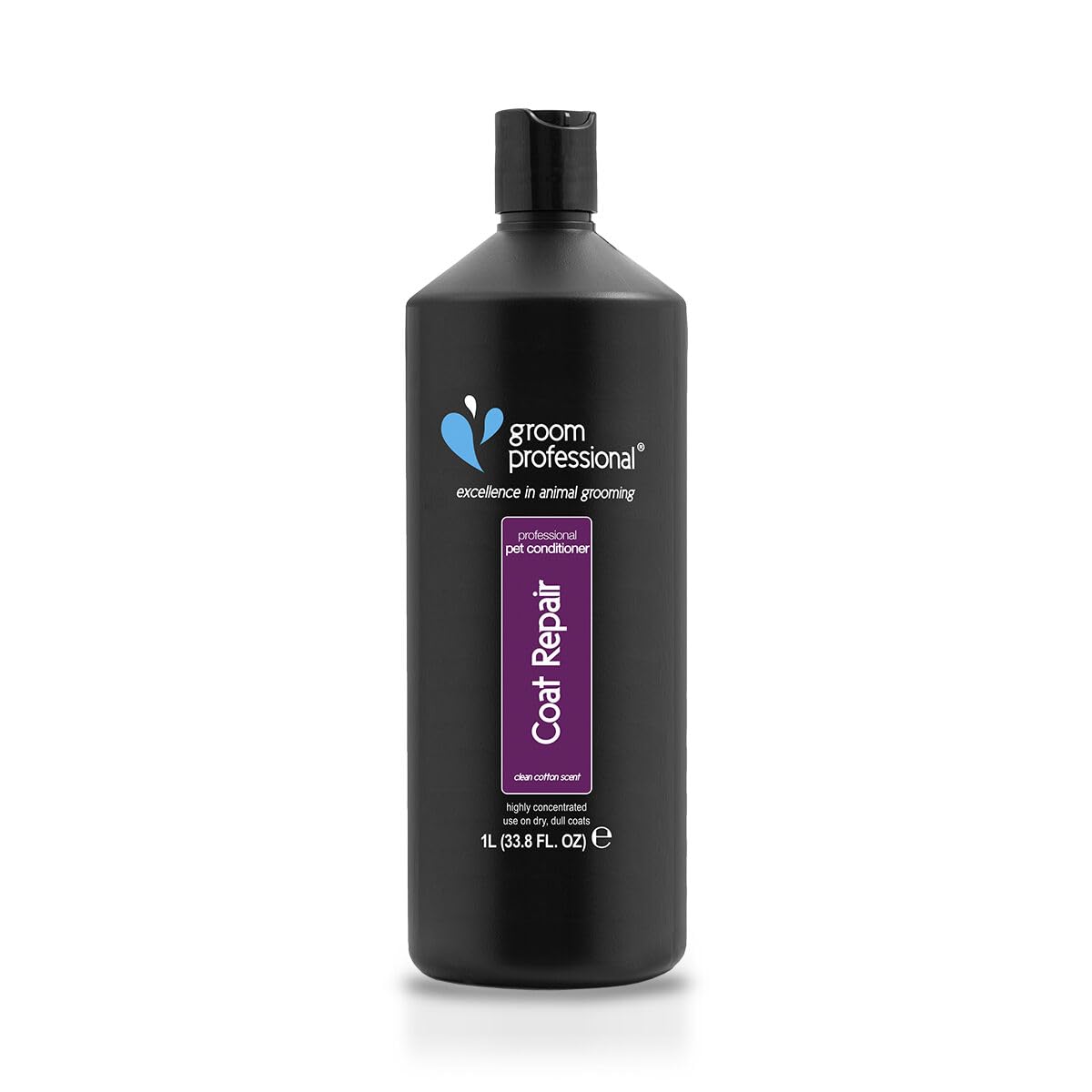 GROOM PROFESSIONAL Coat Repair Dog Conditioner - Repairing Conditioner for Dogs with Damaged Hair- Perfect for Dry and Itchy Skin - Softens Coat & Adds Condition, 1 Litre — image 1