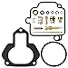 HIFROM Carburetor Rebuild Kit Carb Repair for Yamaha Atv YFM350X YFM 350X Warrior 350 88-04 (1988 1989 1990 1991 1992 1993 1994 1995 1996 1997 1998 1999 2000 2001 2002 2003 2004)