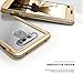 Zizo ION Series Compatible with LG V20 Case Military Grade Drop Tested with Tempered Glass Screen Protector Gold Clear