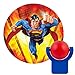 Projectables 10559 Superman LED Plug-in Night Light, Red and Blue, Collector’s Edition, Light Sensing, Auto On/Off, Projects DC Comics Man of Steel Image on Ceiling, Wall, or Floor