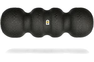 Rollga Foam Roller PRO - High Density Foam Roller for Back Pain Relief, Deep Tissue Massage & Muscle Recovery. Physical Therapy Exercise Tool for Neck, Back, Legs, & Feet. Yoga & Pilates Roller