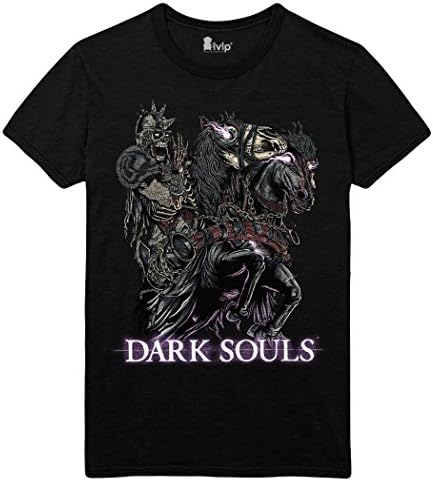 Official Dark Souls 3 Men's Zombie Knight Gamer T-Shirt Black | Small