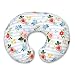 Boppy Original Nursing Pillow and Positioner, Blue Pink Posy, Cotton Blend Fabric with allover fashion primary