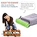 Relefree Microfiber Towels (2 Packs), Quick-Drying-Super Absorbent-Ultra-Compact, Quick-Drying Towels for Yoga and Gym, Travel, Hiking, Camping, Sports and Beach Backpacks (Green)
