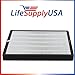 True HEPA Filter + Activated Carbon Charcoal XJ-3100SF Compatible with Surround Air Intelli-Pro 3 Air Purifier by LifeSupplyUSA