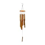 Afirst Bamboo Wind Chimes, 38" Wooden Windchimes