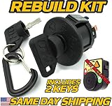 Cub Cadet Ignition Switch LT1040 LT1042 LT1045 LT1046 LT1050 LT2042 CC30, FMZ50 - OEM Upgrade W/2 Keys - HD Switch