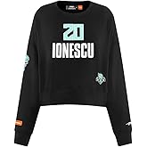 Pro Standard WNBA womens Womens Wnba New York Liberty Classic Player Brushed Back French Terry Crewneck Sweatshirt