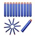 Foam Darts, Hosim 100pcs Nerf Refill Bullet Darts Pack 2.84in/7.2cm Soft Foam Safe Round Head and Air Hole Universal Standard Dart for Most Nerf N-strike Elite Series Blasters Kid Toy Gun (Blue)