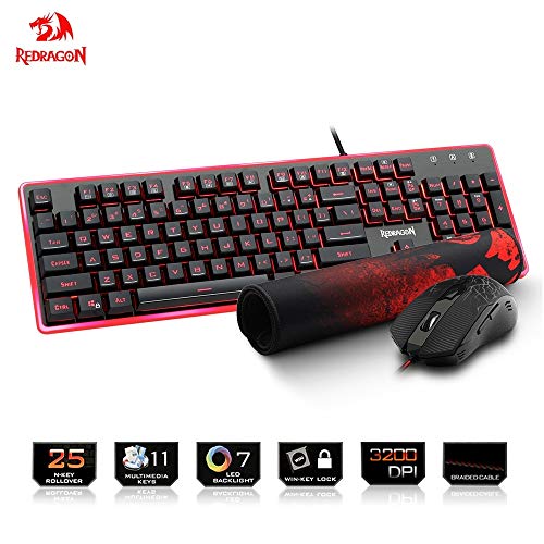 1 Redragon+S107+Keyboard+Mechanical+Computer