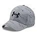 Under Armour UA Printed Blitzing Stretch Fit Cap L/XL Graphite