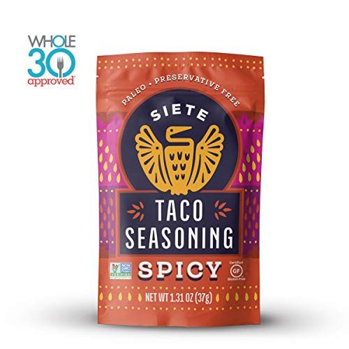 Siete Taco Seasoning Mix Pack Whole 30 Approved Paleo