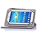 ProCase Universal 360 Rotating Stand Folio Case Cover for 7-8 inch Tablet Dragon Touch, Chromo Inc, ProntoTec, NeuTab, Nextbook, Tagital, Alldaymall, iRulu, RCA, iView Android Tablet (Black)