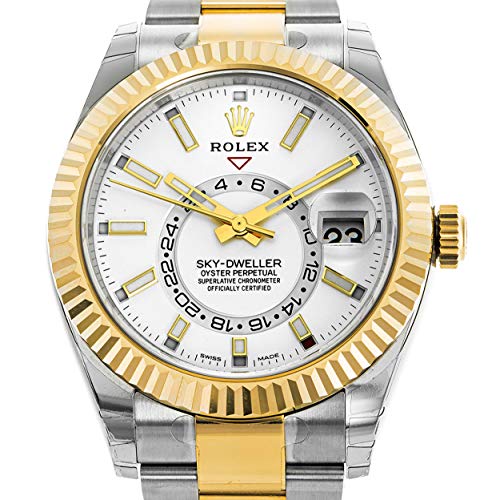 Rolex-Oyster-Perpetual-Sky-Dweller-Automatic-Mens-Two-Tone-Watch-326933WSO