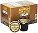 EKOCUPS Organic Artisan Coffee,  Decaf , Light roast for Keurig K-cup single serve Brewers, 13g, 10 count