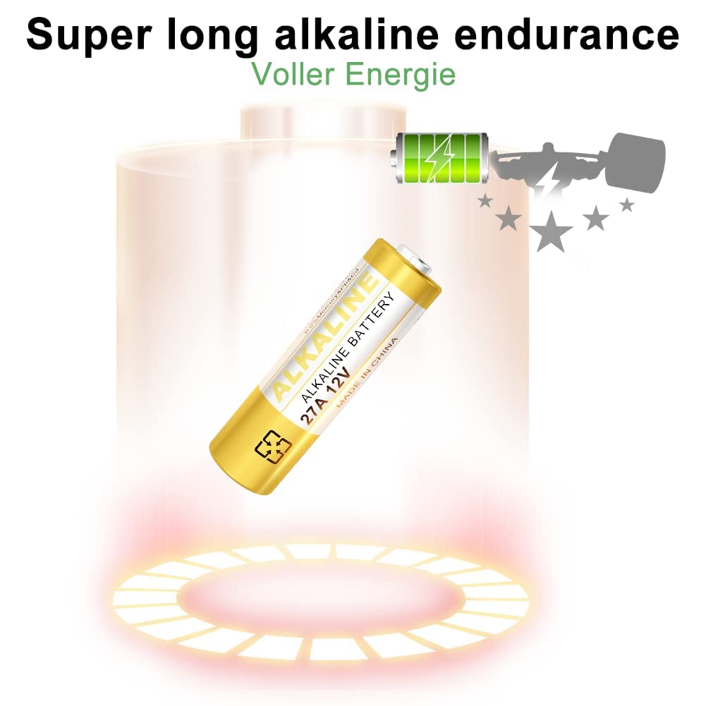 Beidongli 23A 12V Alkaline Batteries A23S MN21/23 L1028 A23 12V Battery (20 Pack)