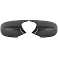 Arkdeffon Rear View Side Mirror Cover Door Side Mirror Cover Cap Compatible with BMW E90 E91 LCI 2008-2011, E92 E93 LCI 2010-2013,E81 2010-2012,E82 E88 2010-2013,E87 2008-2011, LCI Model(Carbon Fiber)