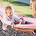 Wise Owl Outfitters Kids Hammock - Small Camping Hammock, Kids Camping Gear w/Tree Straps and Carabiners for Indoor/Outdoor Use, Kid Size Lavender & Pink