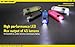 Nitecore Tube (Blue) 45 Lumen USB Rechargeable Keychain Light and EdisonBright Brand USB Charging Cable Product Bundle