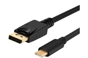 USB C to Displayport Cable, VICHFA 6 Feet 4K@60HZ USB Type C to DisplayPort Cable Thunderbolt 3 to DP Adapter Compatible with