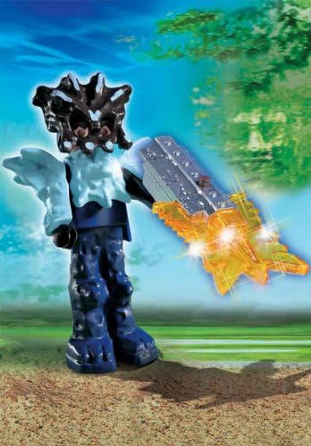 Playmobil Temple Guard with Orange Light Weapon
