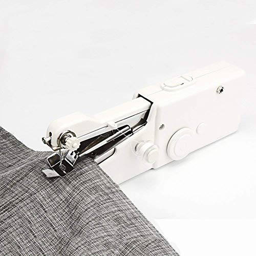 Awekris Sewing Machine Handheld Mini Quick Stitch Manual Sewing Machine Portable, Electronic Handy Sewing Machine Home Travel Kids