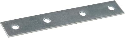 FIXMAN 673892 Mending Plates 10pk 100 mm Zinc Plated Steel