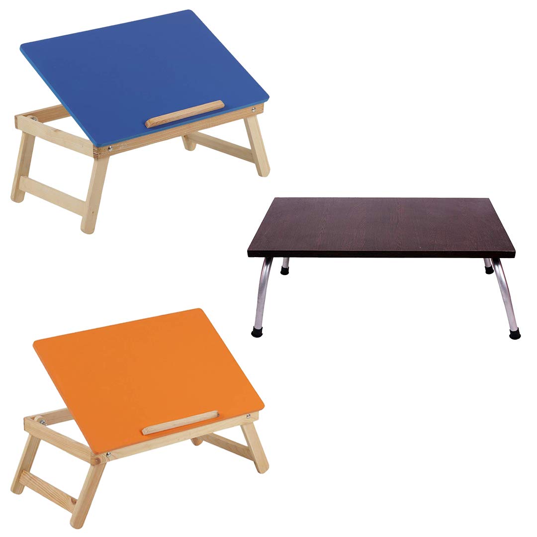 Unique Adjustable Multipurpose Laptop Table (Brown) Amazon.in Electronics