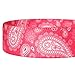 Blueberry Pet 5 Colors Paisley Flower Print Dog Leash with Soft & Comfortable Handle, 5 ft x 3/4
