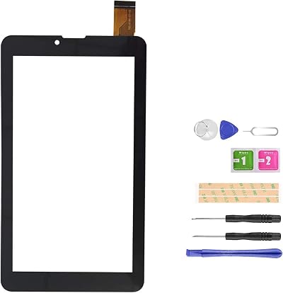 LADYSON for Logic T3G 7" Screen Replacement Touch Digitizer Tablet PC Panel Kit