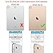 ULAK iPad Air 2 Case, 360 Degrees Rotating Stand Case Synthetic Leather Cover for Apple iPad Air 2 (2014 Release) with Automatic Wake/Sleep Function-Rose Gold/Minimal Stripes