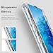 Hocase Galaxy S10 Case, Clear Hard Plastic Back Cover+Shockproof TPU Rubber Bumper Corners Hybrid Slim Protective Case for Samsung Galaxy S10 (SM-G973U) 6.1-inch 2019 - Rose Gold