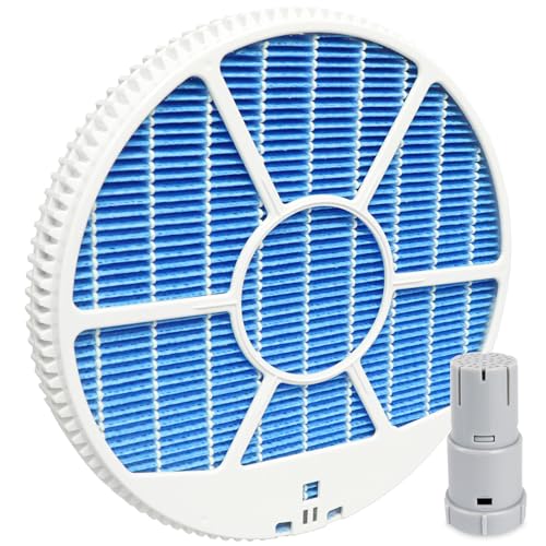 魯班大師 FZ-L75MF 加湿フィルター 枠付き KI-LX75 KI-PX75 KI-RX75 KI-RS50 KI-NS50 KI-PS50 KI-PX70 KI-RX100 KI-PX100 加湿空気清浄機用 フィルター と FZ-AG01K1 Ag+ イオンカートリッジ 抗菌率99.9%以上 互換品 2点セット